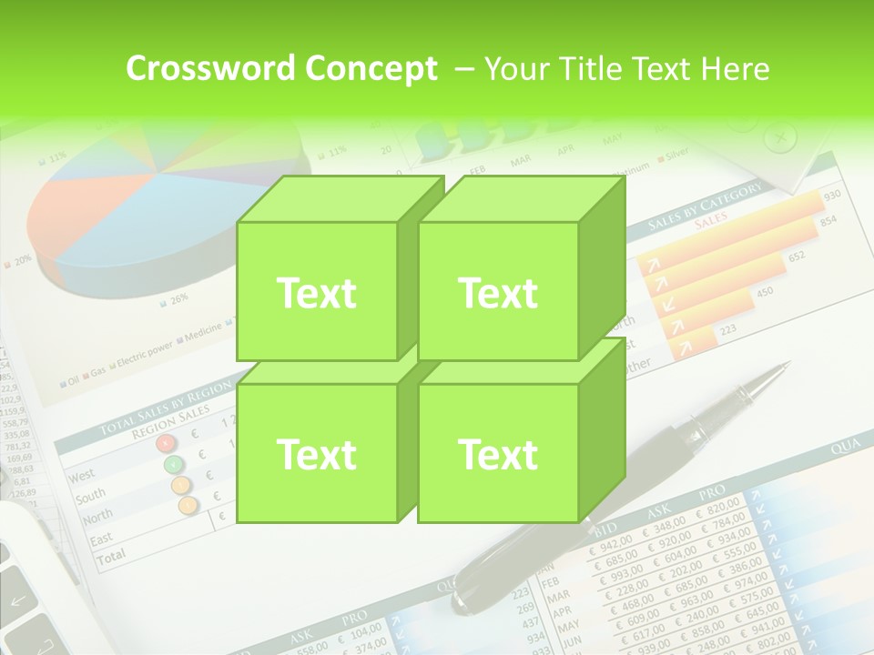 Business Wealth Stock PowerPoint Template