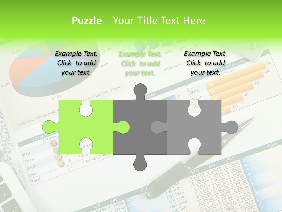 Business Wealth Stock PowerPoint Template