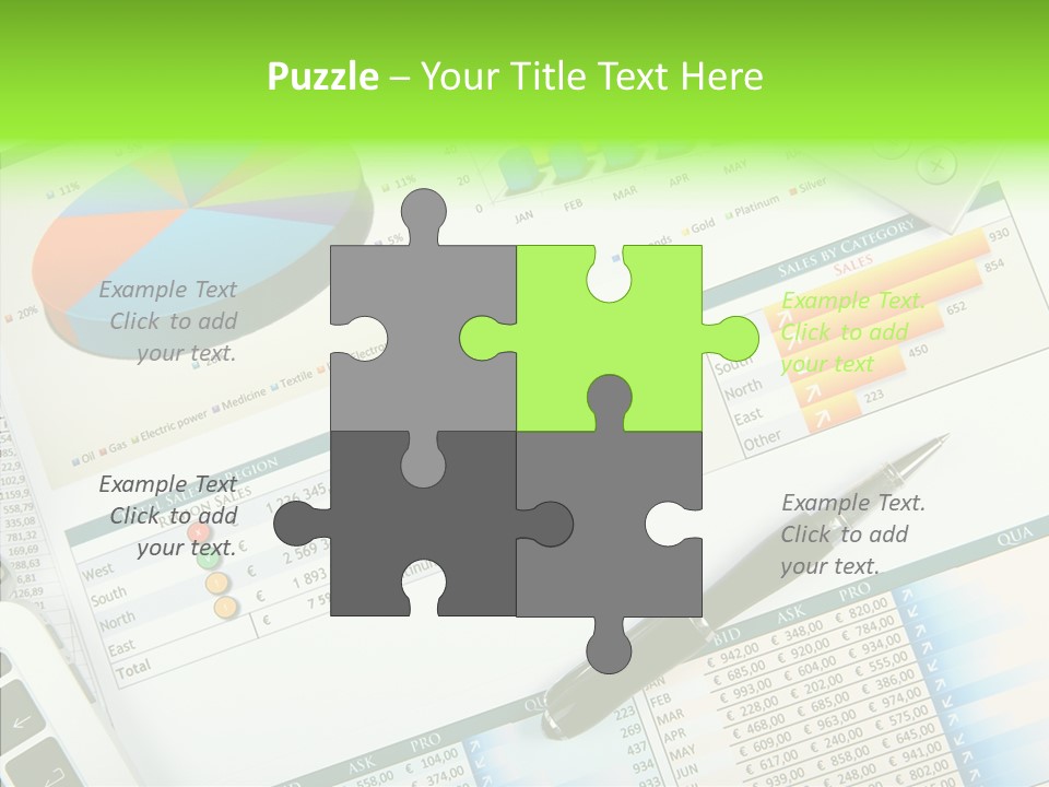 Business Wealth Stock PowerPoint Template