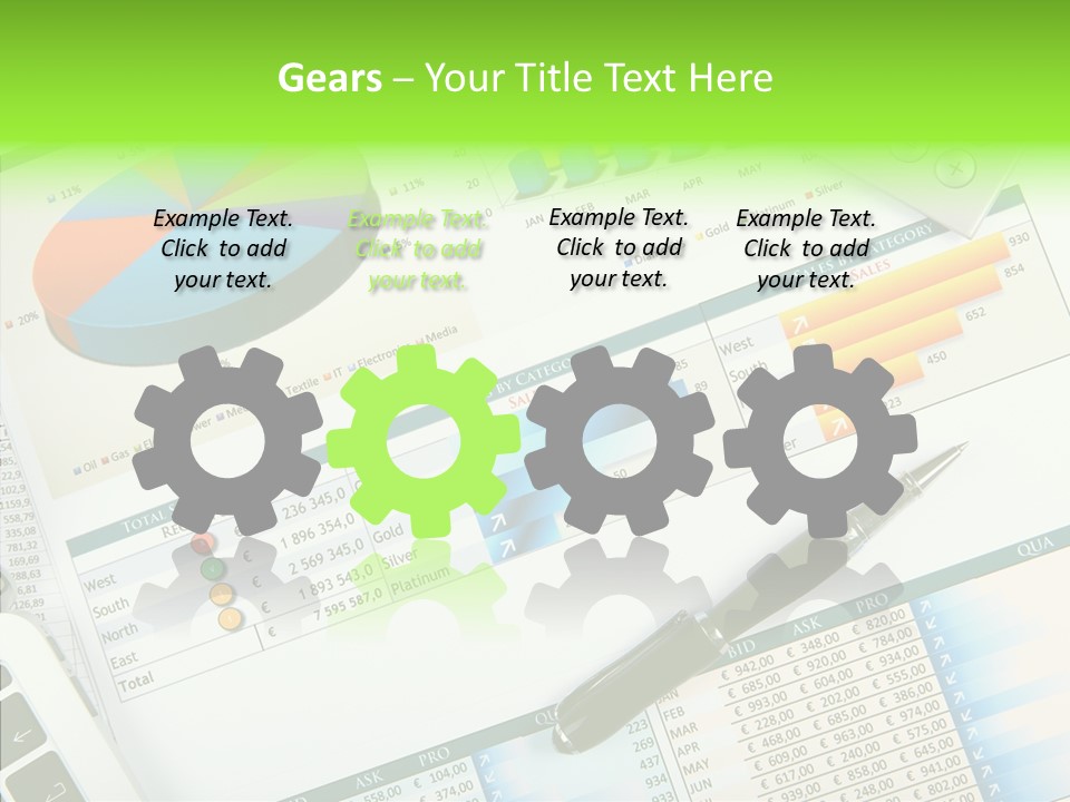 Business Wealth Stock PowerPoint Template