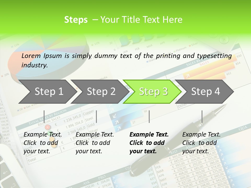 Business Wealth Stock PowerPoint Template