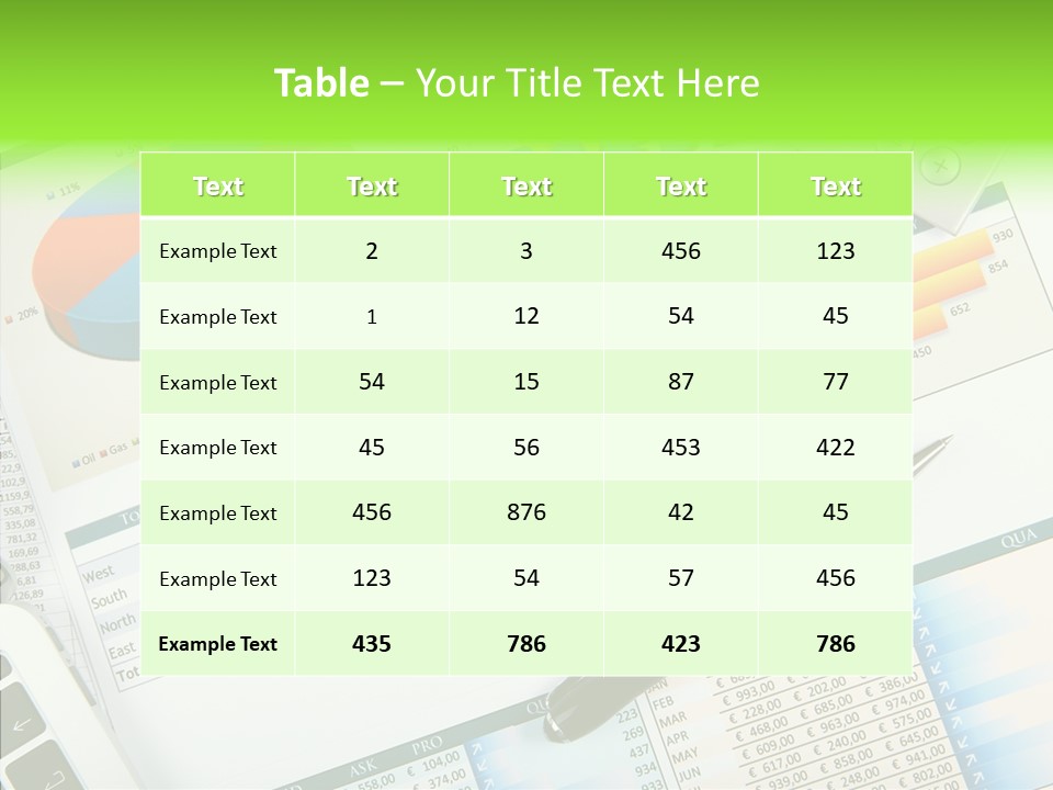 Business Wealth Stock PowerPoint Template