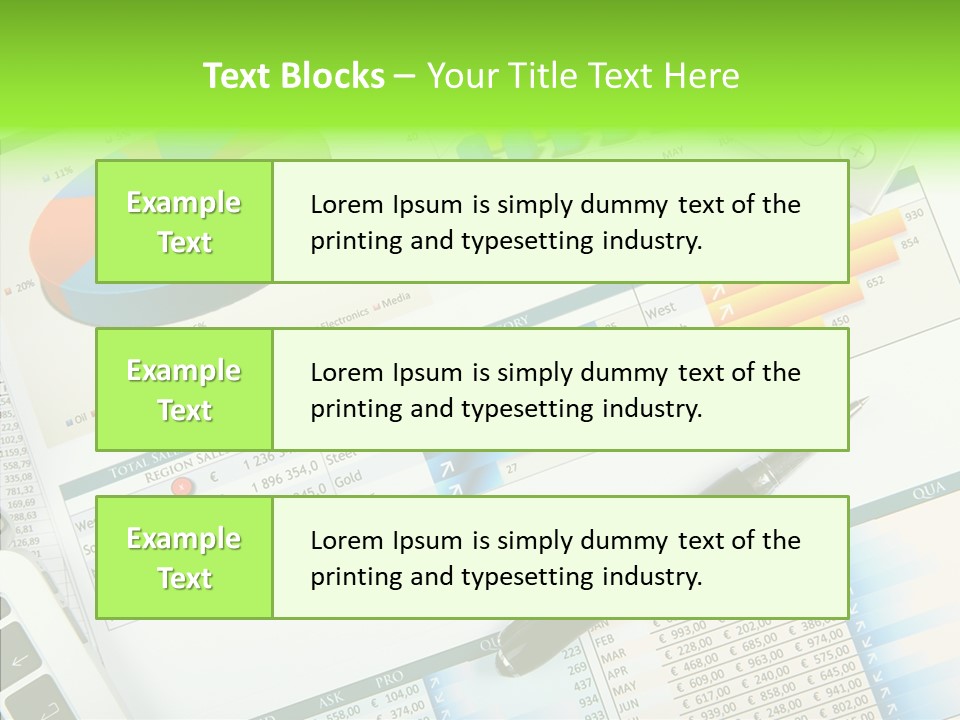 Business Wealth Stock PowerPoint Template