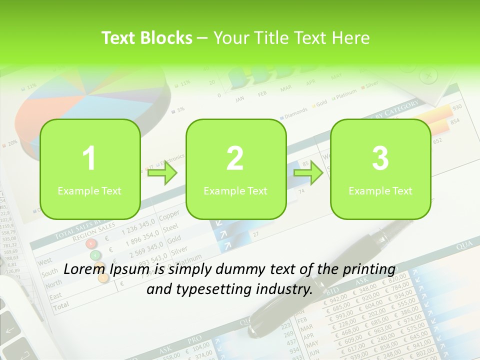 Business Wealth Stock PowerPoint Template
