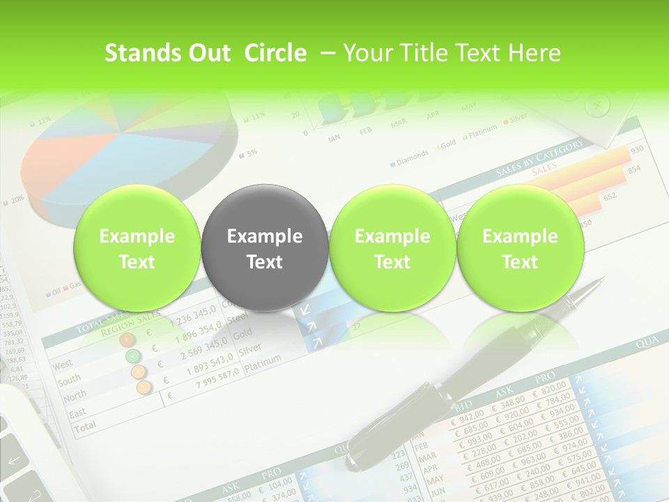 Business Wealth Stock PowerPoint Template