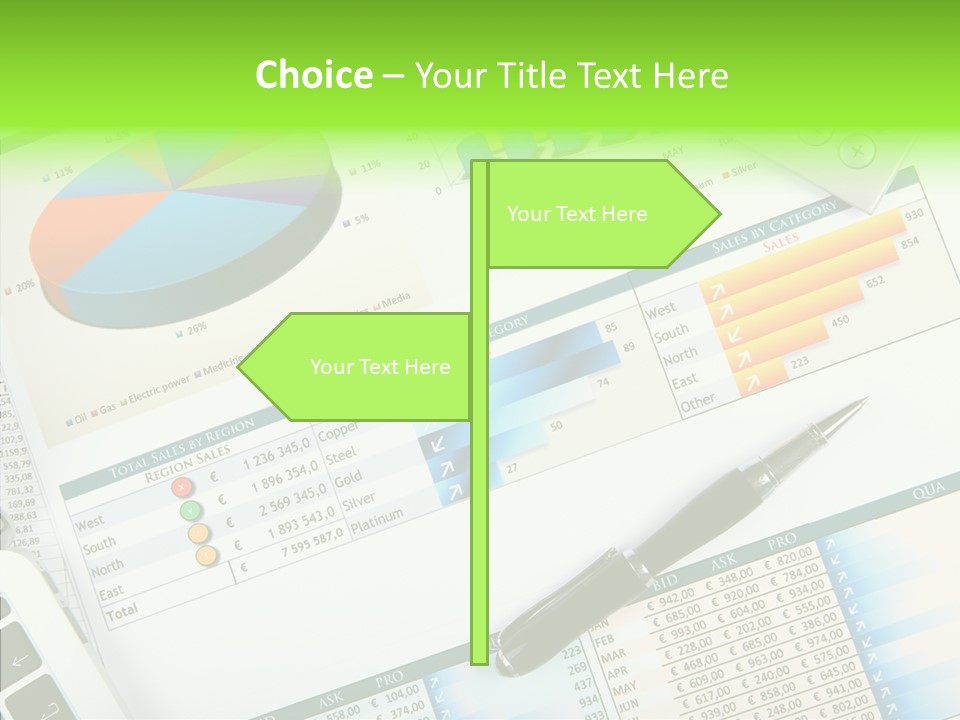 Business Wealth Stock PowerPoint Template