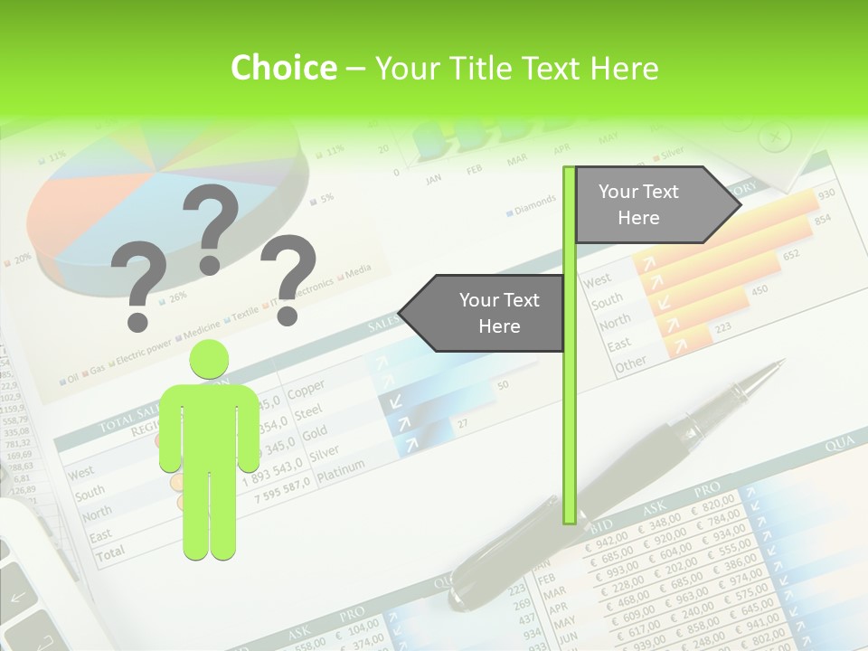 Business Wealth Stock PowerPoint Template