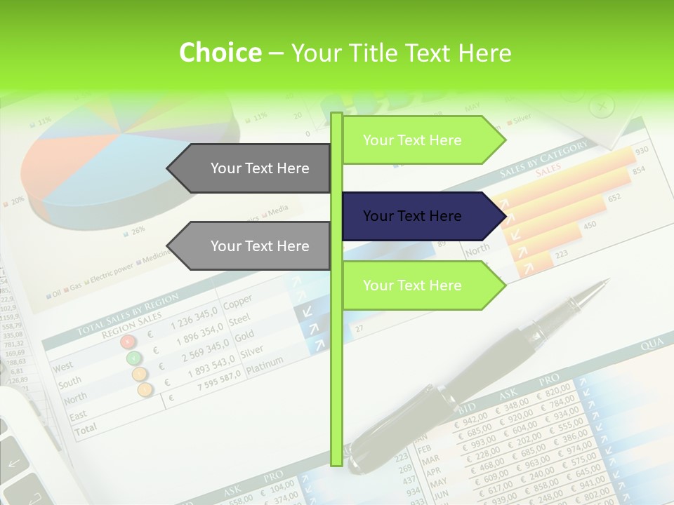 Business Wealth Stock PowerPoint Template