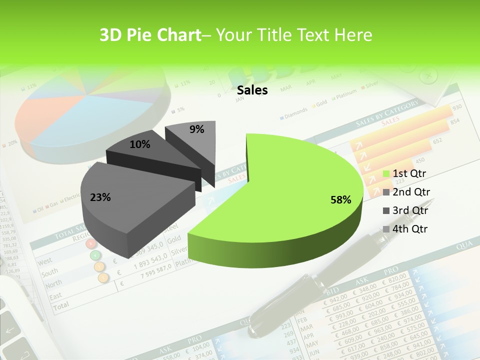Business Wealth Stock PowerPoint Template