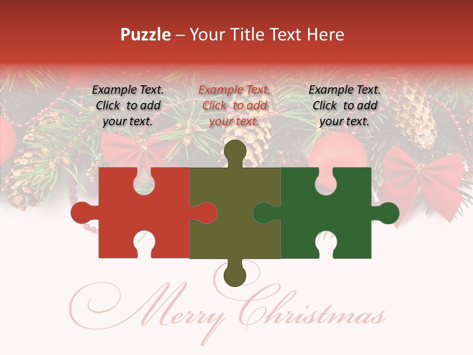 Frame White Decorative PowerPoint Template