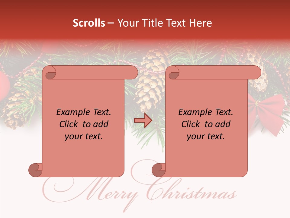 Frame White Decorative PowerPoint Template