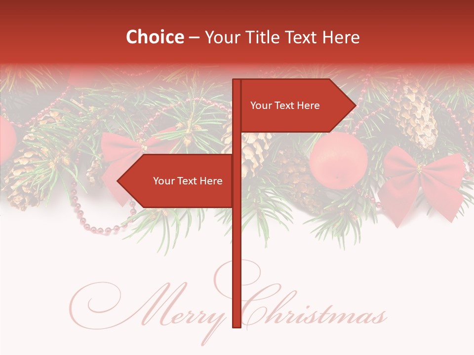 Frame White Decorative PowerPoint Template