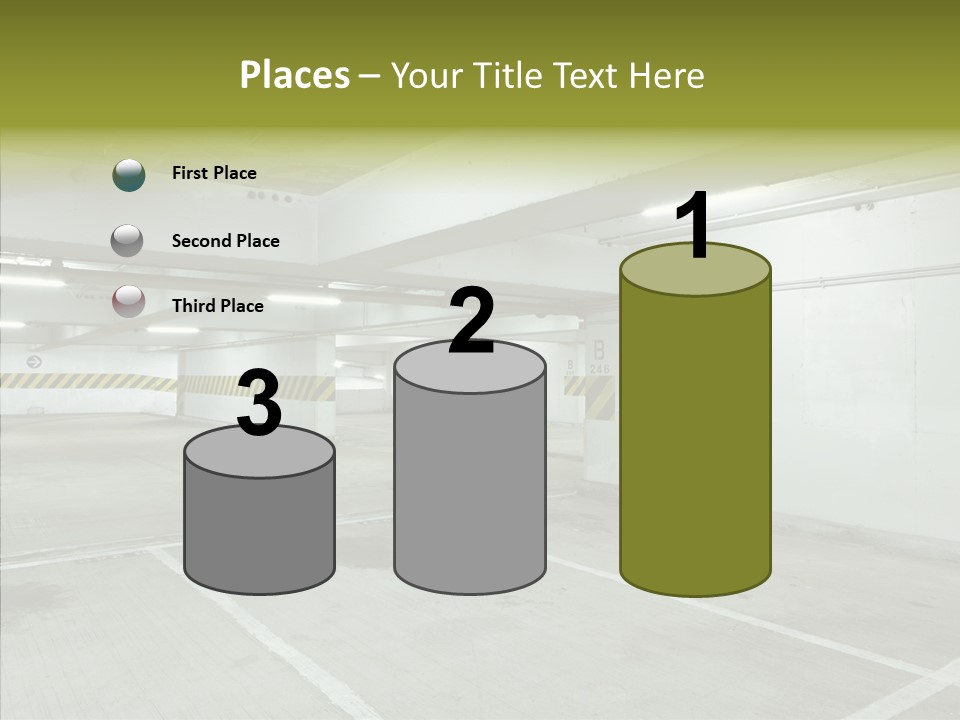 Interior Noticeable Vehicle PowerPoint Template