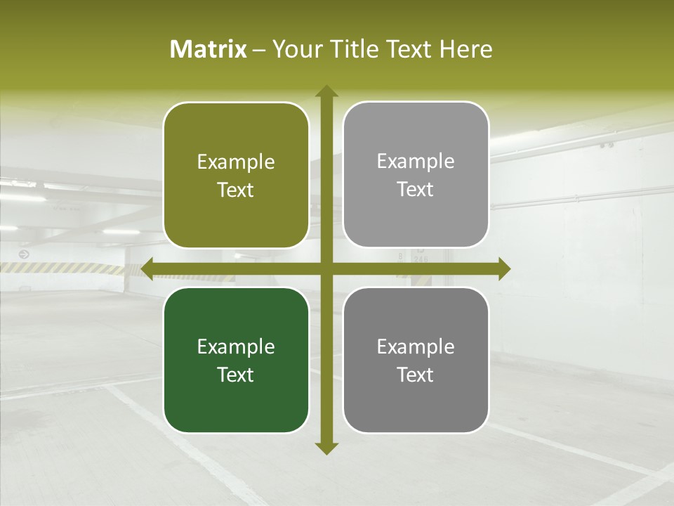 Interior Noticeable Vehicle PowerPoint Template