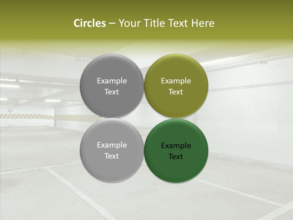 Interior Noticeable Vehicle PowerPoint Template