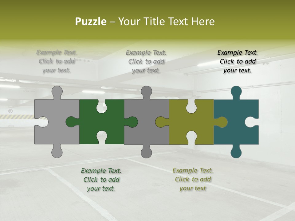 Interior Noticeable Vehicle PowerPoint Template