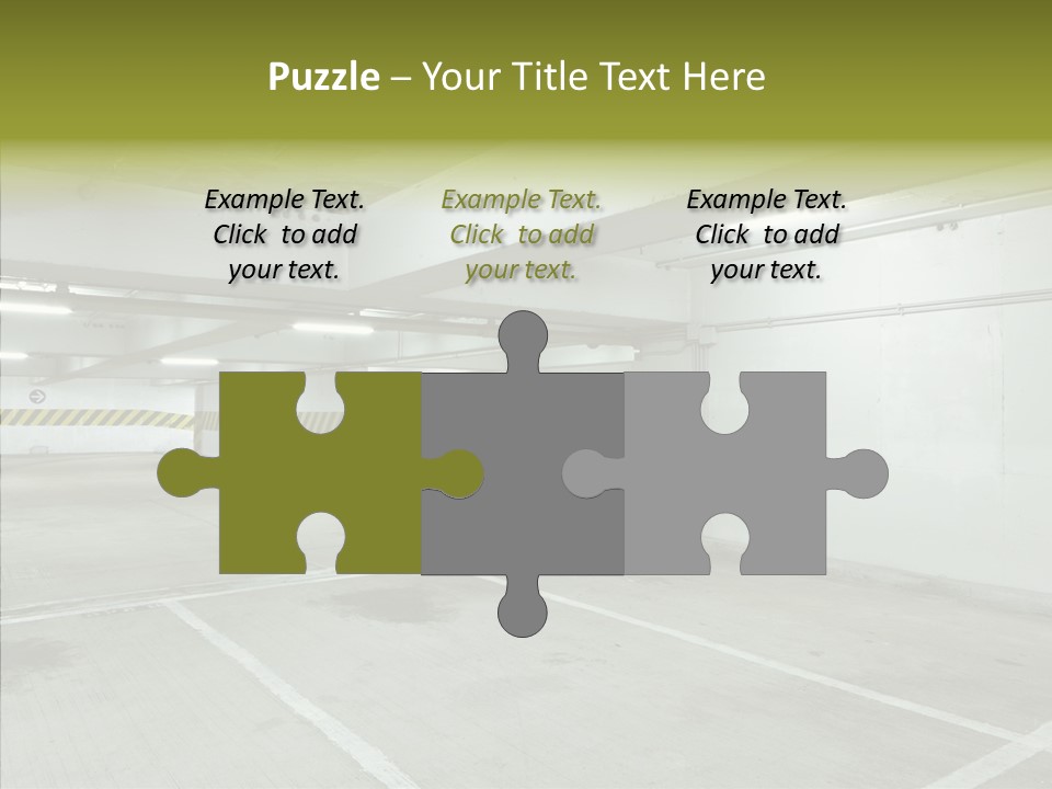 Interior Noticeable Vehicle PowerPoint Template