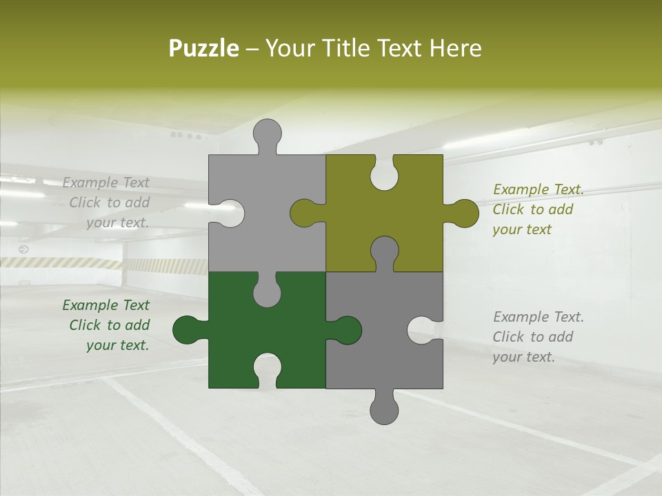 Interior Noticeable Vehicle PowerPoint Template