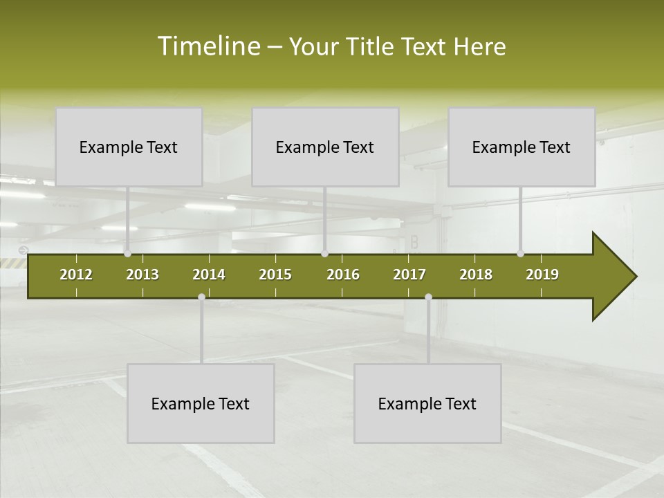 Interior Noticeable Vehicle PowerPoint Template