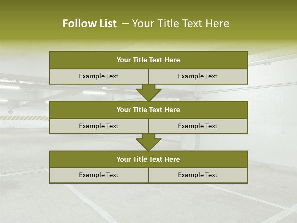 Interior Noticeable Vehicle PowerPoint Template
