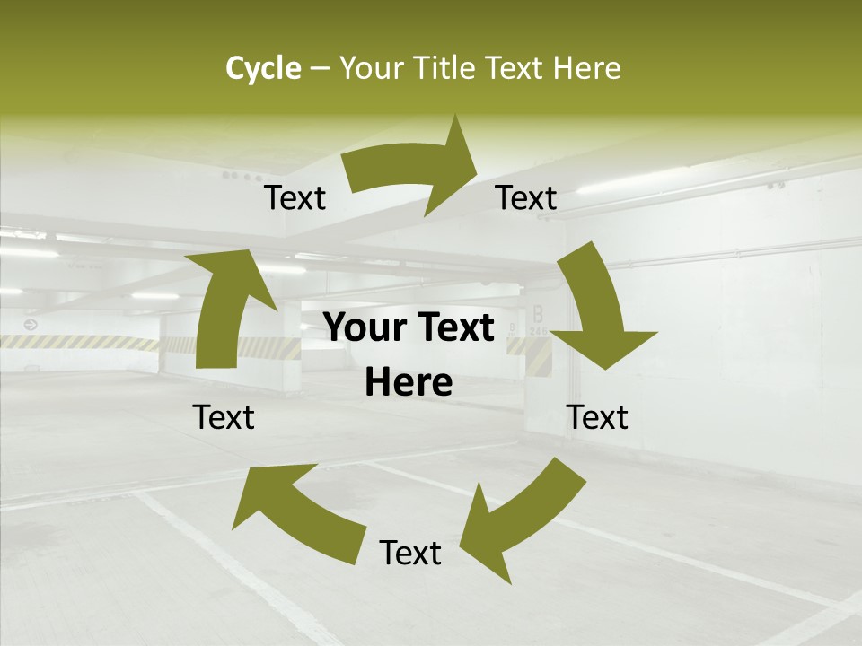 Interior Noticeable Vehicle PowerPoint Template