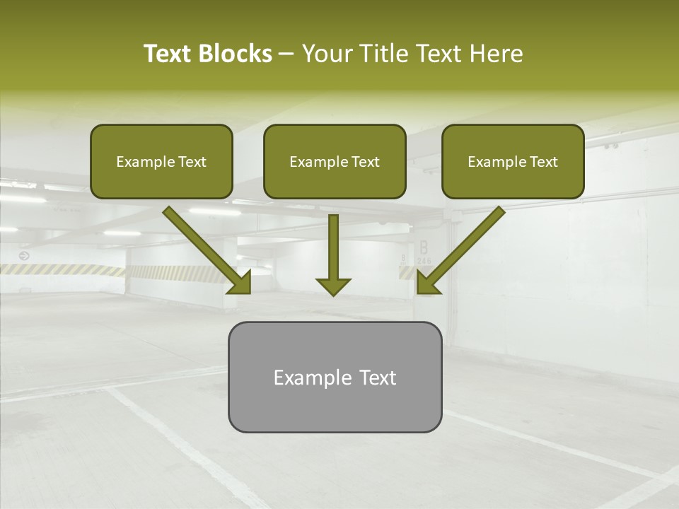 Interior Noticeable Vehicle PowerPoint Template