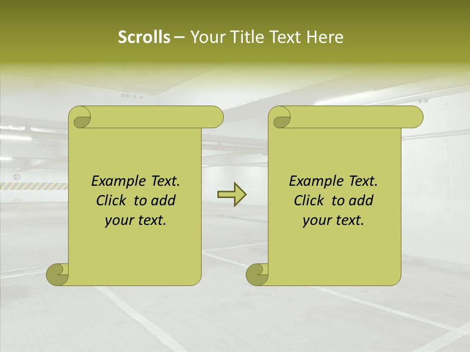 Interior Noticeable Vehicle PowerPoint Template