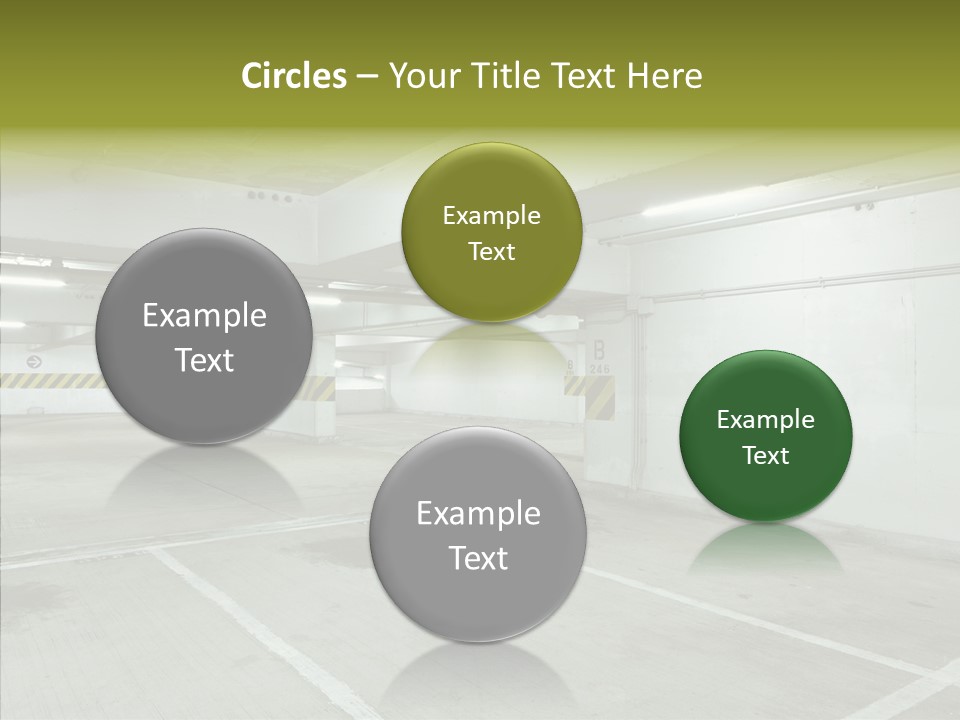 Interior Noticeable Vehicle PowerPoint Template