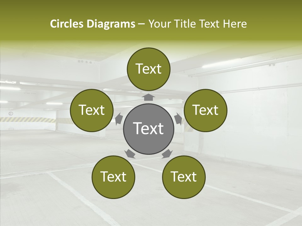 Interior Noticeable Vehicle PowerPoint Template