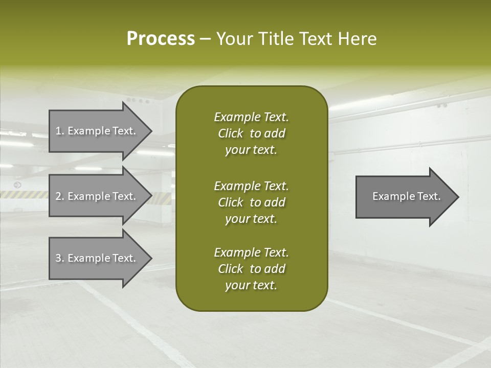 Interior Noticeable Vehicle PowerPoint Template
