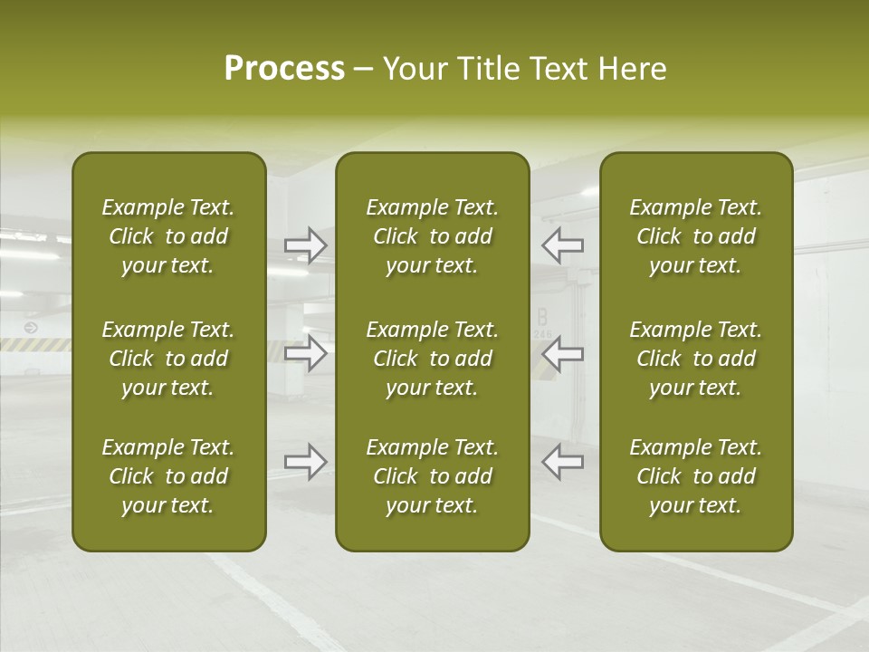 Interior Noticeable Vehicle PowerPoint Template