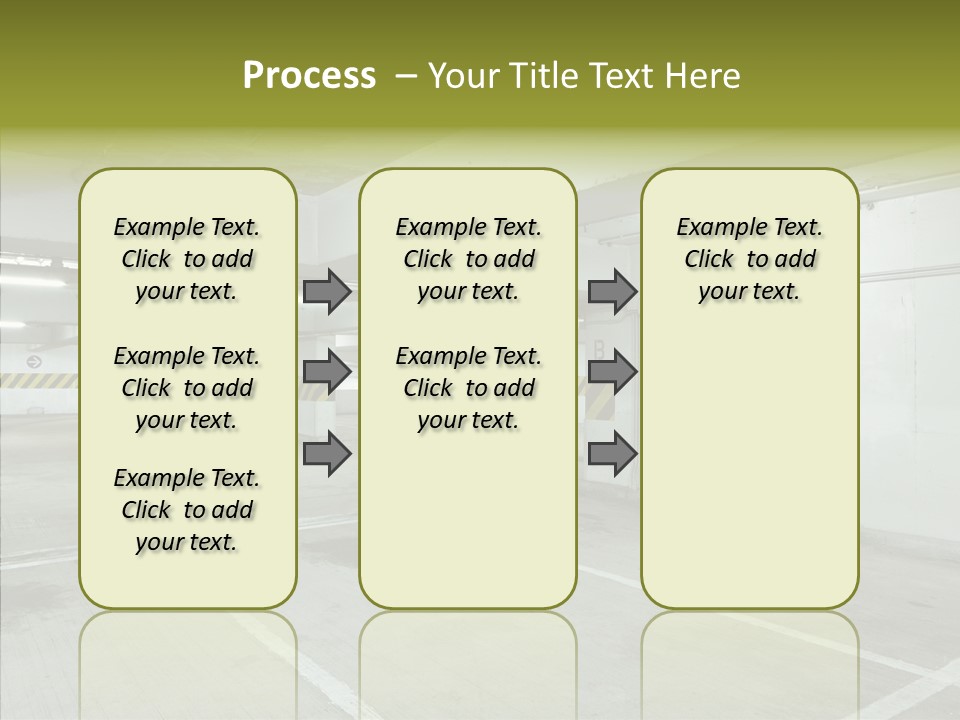 Interior Noticeable Vehicle PowerPoint Template