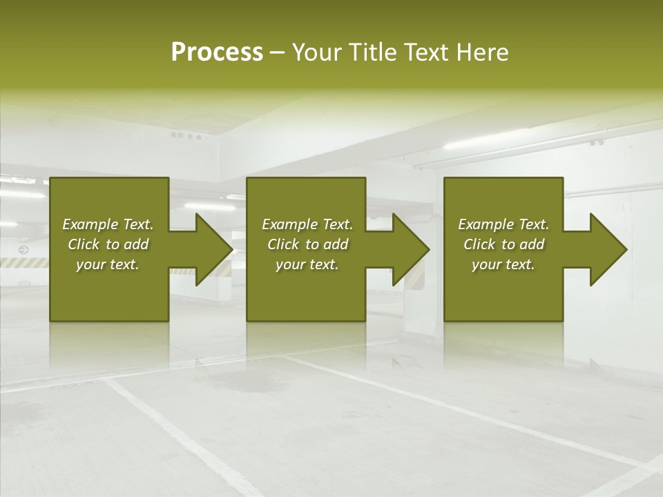 Interior Noticeable Vehicle PowerPoint Template