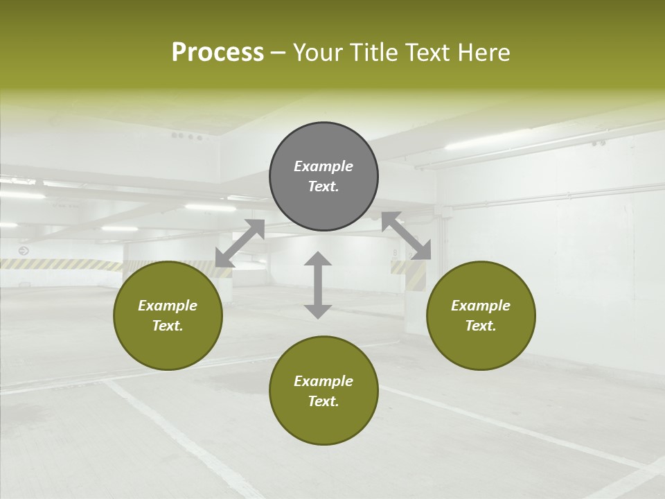 Interior Noticeable Vehicle PowerPoint Template