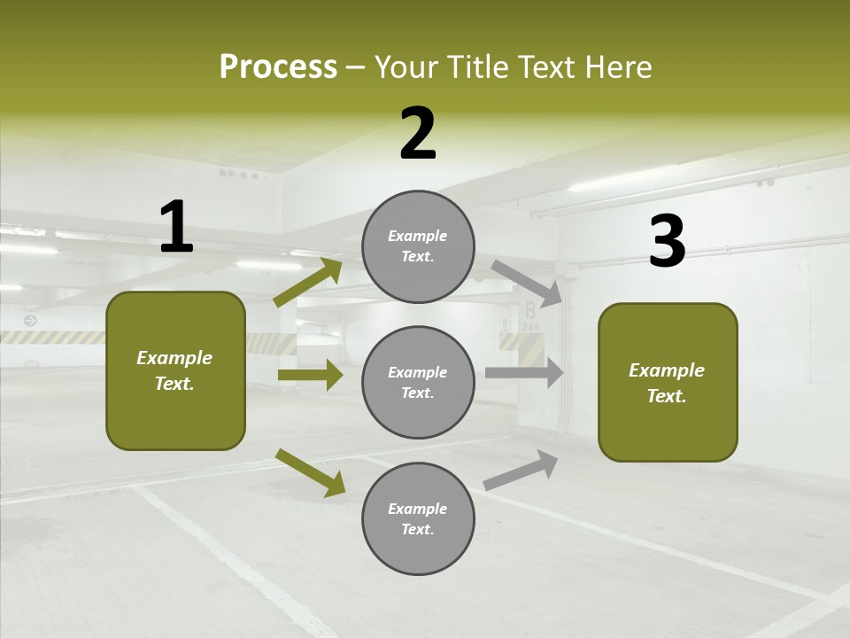 Interior Noticeable Vehicle PowerPoint Template