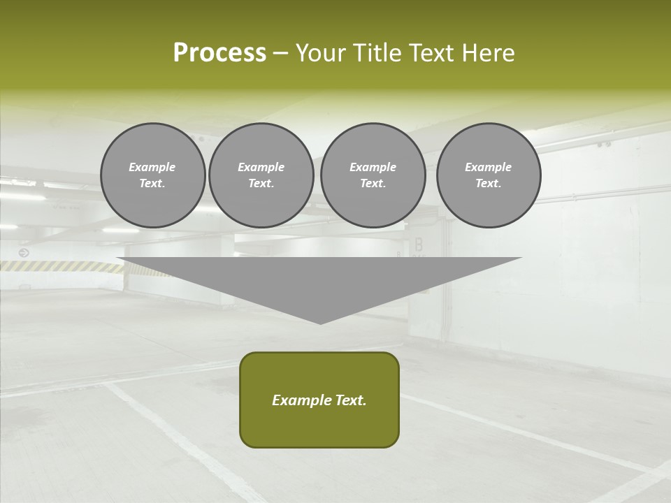 Interior Noticeable Vehicle PowerPoint Template