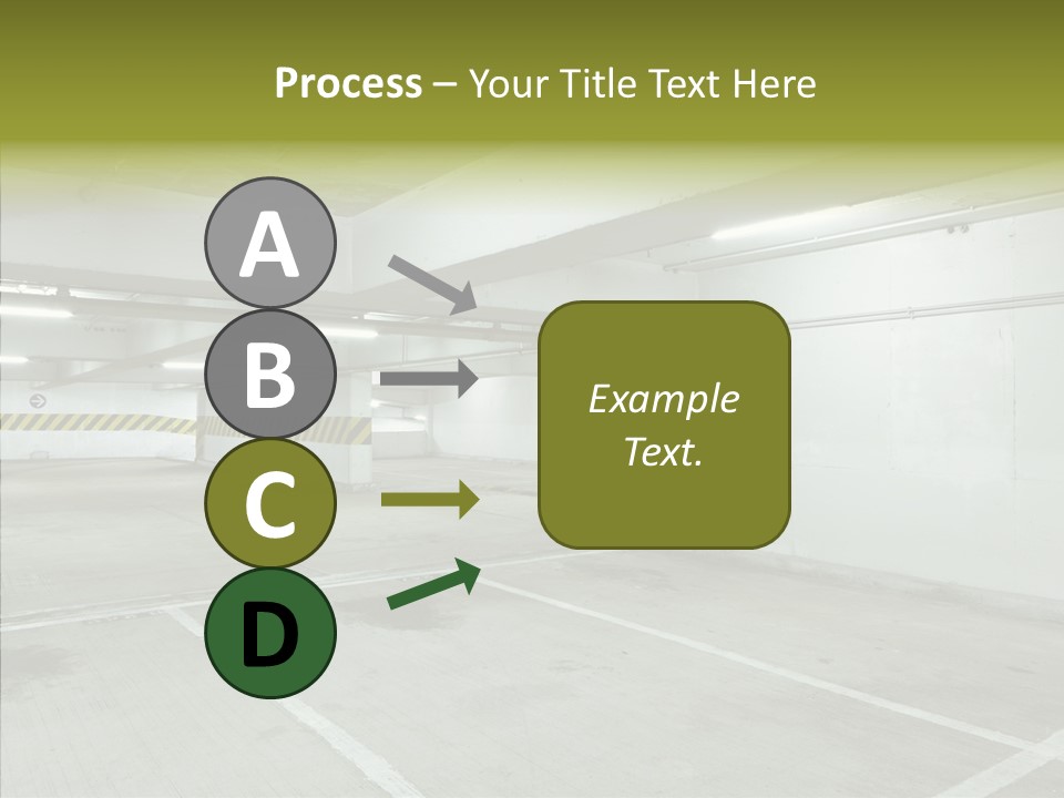 Interior Noticeable Vehicle PowerPoint Template