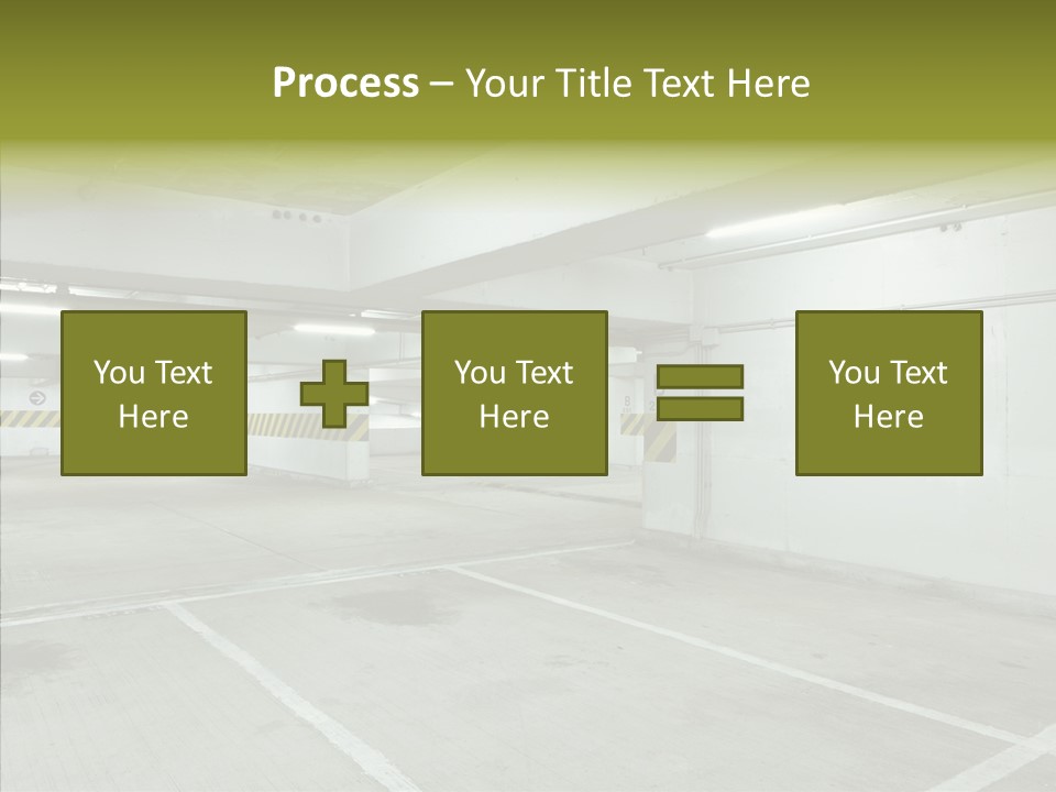 Interior Noticeable Vehicle PowerPoint Template