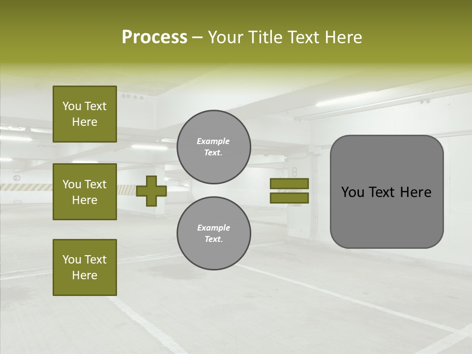 Interior Noticeable Vehicle PowerPoint Template