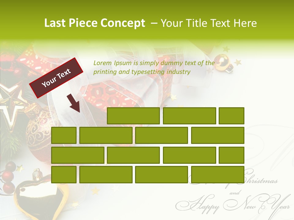 Design Tree Border PowerPoint Template