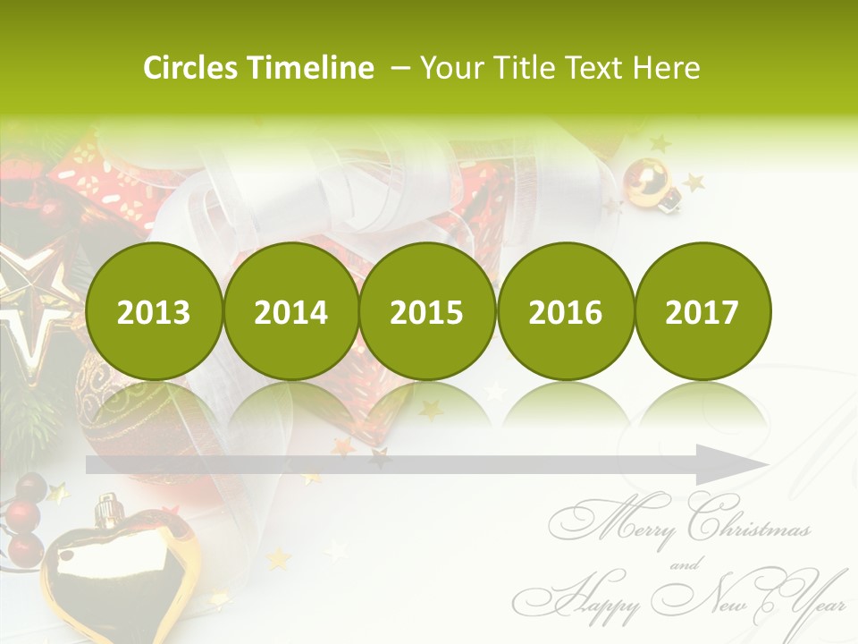 Design Tree Border PowerPoint Template