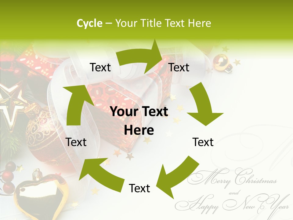 Design Tree Border PowerPoint Template