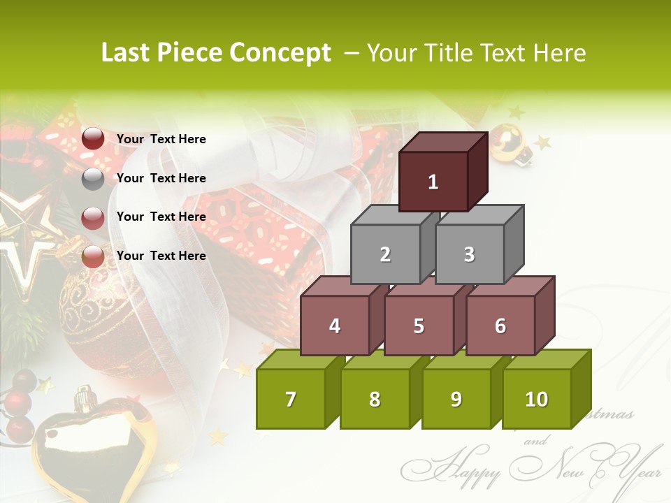 Design Tree Border PowerPoint Template
