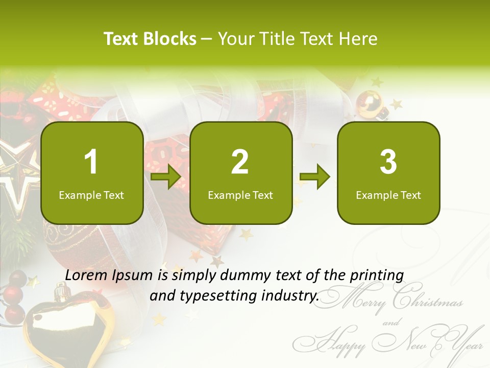 Design Tree Border PowerPoint Template