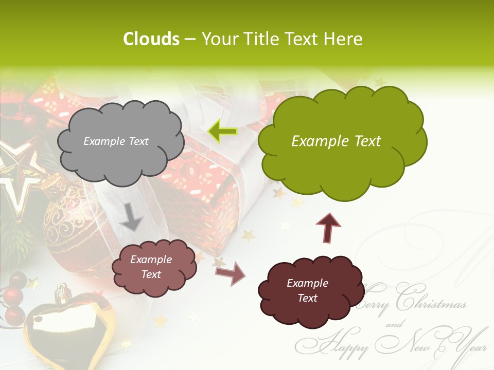 Design Tree Border PowerPoint Template