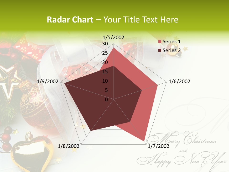 Design Tree Border PowerPoint Template