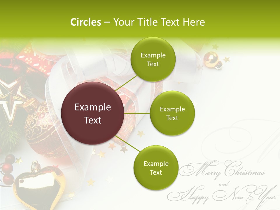 Design Tree Border PowerPoint Template