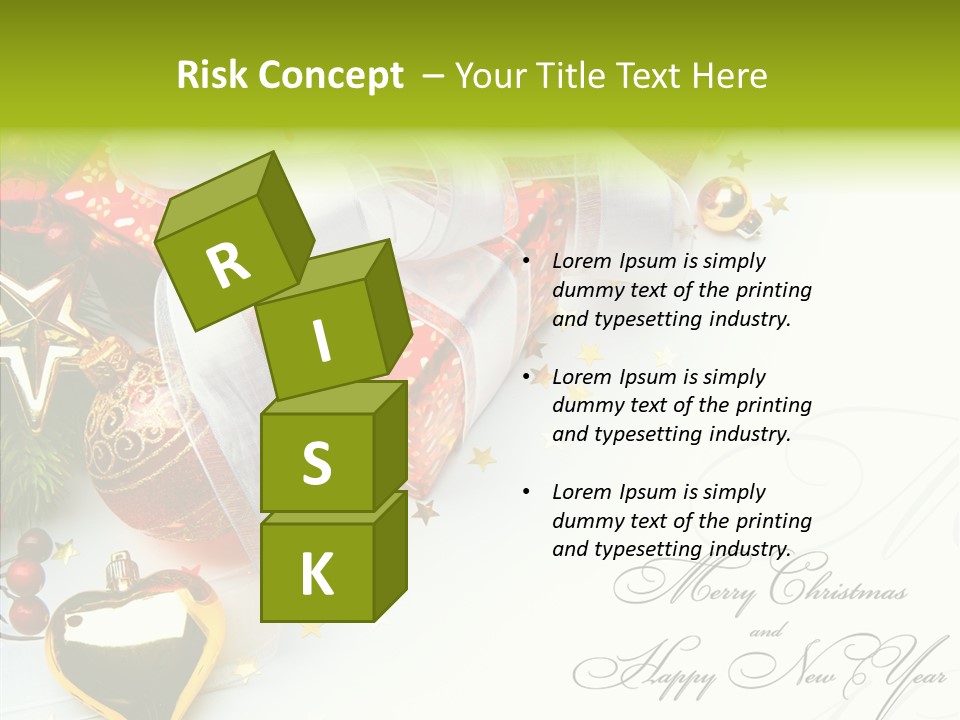 Design Tree Border PowerPoint Template