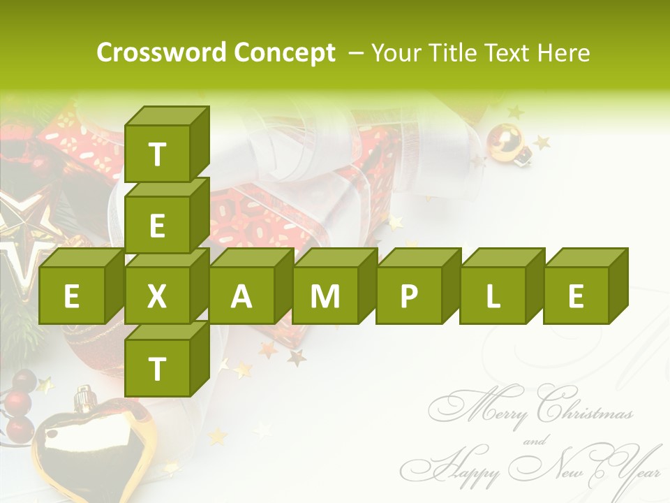 Design Tree Border PowerPoint Template