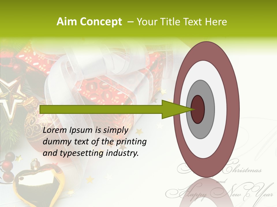 Design Tree Border PowerPoint Template